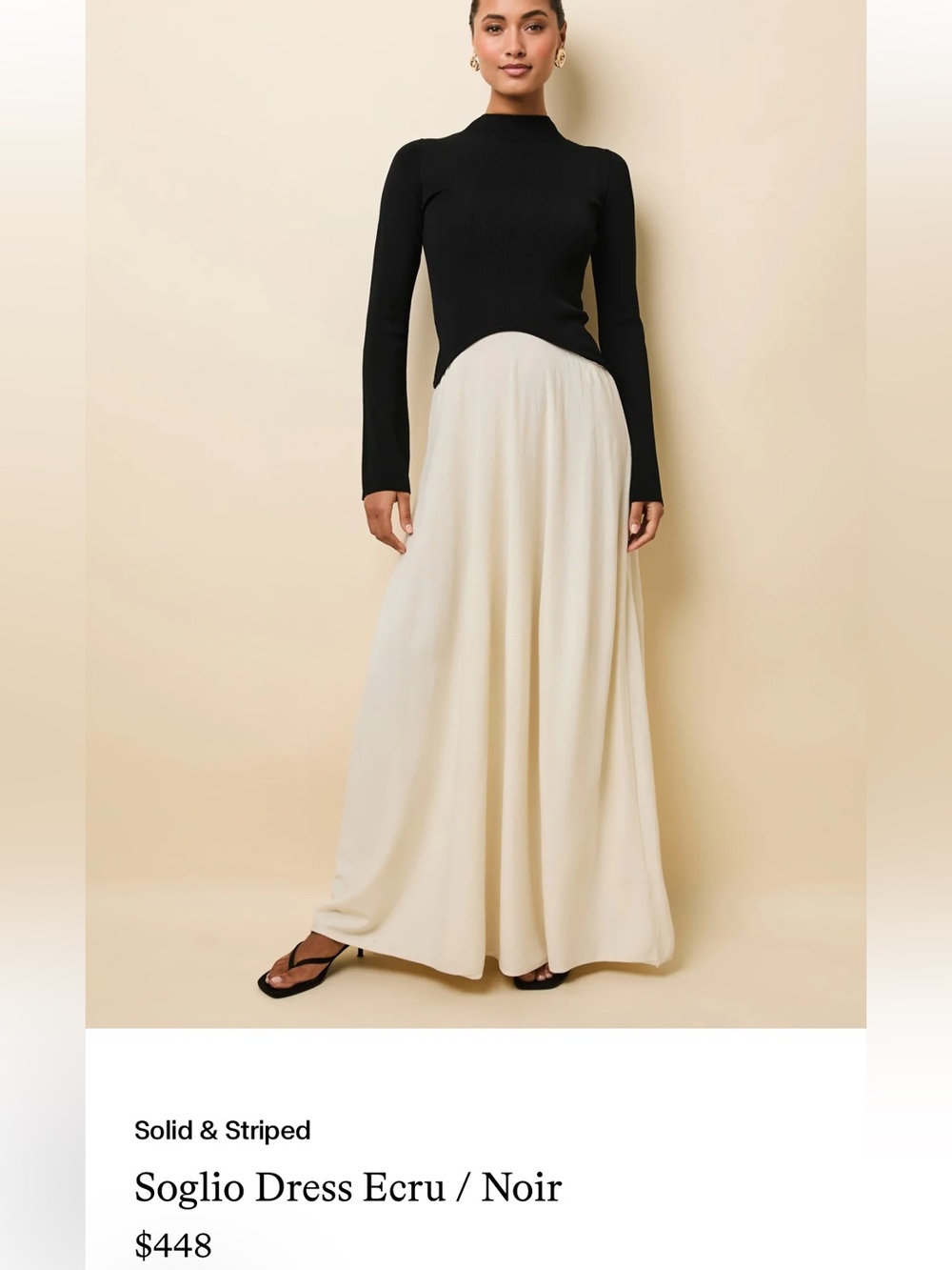 Tuckernuck’s Moon River Gorgeous Dusty Blue & Cream Shirred Dress! - Picture 6 of 6